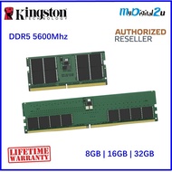 KINGSTON DDR5 5600MHZ DESKTOP PC / NOTEBOOK RAM (8GB / 16GB / 32GB)