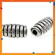 Beads,Tube Bead, 11x6mm,Antique Silver Plated,Zinc Alloy,Tube,Diy,L1-01820