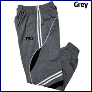 ( Plus Size ) T90 Long Jogger Pants (kaki cekak) / Sweat Pants Kain Cotton Kaki Cekak / Size Besar /