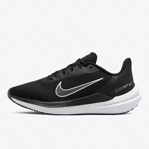 Nike Authentic Air Winflo 9 Women's Lightweight Wear-Resistant Running Shoes DD8686-001