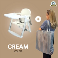 พร้อมส่ง เก้าอี้ทานข้าวเด็ก แบบพกพา Playtime รุ่น 3 in 1 พกพาสะดวก พับเก็บมีขนาดเล็กสามารถยกด้วยมือเ
