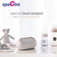 [SPECTRA KOREA] Spectra Dual Compact : Dual pumping, Chargeable, Press adjustment, Massage function, Backflow prevention |Hospital grade maternity nursing bra | electric breast pump nipple shield breastfeeding avent be free medela spectra s1