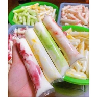 100g Plastic yogurt bags size 4x16 and 4x18 - about 320 bags