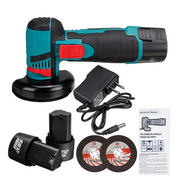 MAKITA เครื่องตัดเหล็กไร้แปรงถ่าน เครื่องเจียไร้สาย หินเจียร์ 159V Brushless พร้อมใบตัด3นิ้ว2ใบ แบตเตอรี่2ก้อน พร้อมส่ง พร้อมชุดอุปกรณ์ ทนทานและประหยัดแบตเตอรี่ **ส่งเร็ว ตรงปก (AAA)