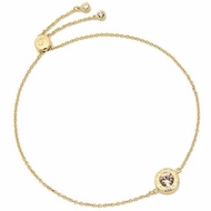 【COACH】晶鑽圓環手鍊-金色