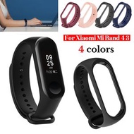 午夜藍 智能手環矽膠錶帶 適用於 小米4 3代 手環錶帶 [6件販量裝]