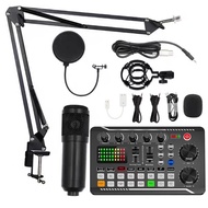 OneAudio มิกเซอร์เสียงมืออาชีพ การ์ดเสียง รุ่นF998 สดการ์ด Sound Card F998 เข้ากันได้กับหลายแพลตฟอร์