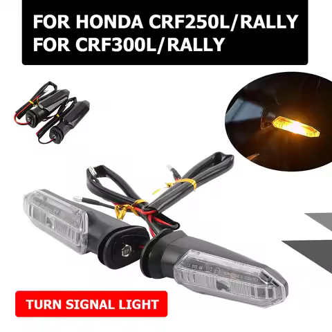 LED Flasher Turn Signal Light For HONDA CRF300 Rally CRF300L CRF250L CRF 250 300 L CRF 300L 250L Mot