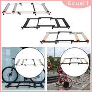 [Ecusi] Foldable Bike Roller Exercise Bike Trainer Stand for Workout Indoor Riding