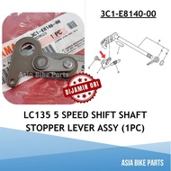 Yamaha Original LC135 5 Speed 5S Shift Shaft Gear Shaft Stopper Lever Assy - 3C1-E8140-00
