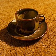 瑞士製ー薩哈拉沙漠風格咖啡杯組ー古董老件道具
