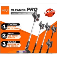 MIUI Wireless Handheld Vacuum Cleaner with Touch Screen Home Clean Appliance 21KPa Suction Removable