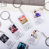 Justin Bieber Justin Bieber Justin Bieber Album Lyrics Keychain Schoolbag Pendant Support Fan Gift 2