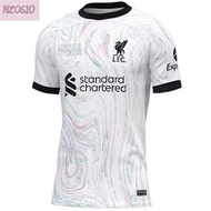 HL0510- 【NEW!!!】24  Liverpool jersey Away Shirt White Shirt