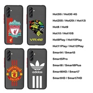 Shockproof Case For INFINIX Hot8 Hot9 Hot10 Hot10s Hot9Play Hot10Play Cartoon Pattern Soft Edge Came