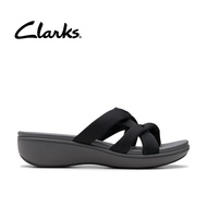 Clarks Cloudsteppers Womens BrinkleyRaeCam Wedges - Black/Grey