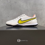 [100% Genuine] Nike React Tiempo 9 Pro Legend "Lucent" TF Soccer Shoes - DA1192-002 - White Cream / Yellow