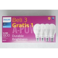 PUTIH Philips - LED Bulb/Multipack 14.5W (White)