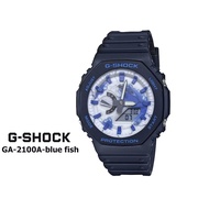 GSHOCK ซีรีส์ GA-2100 แนวโน้มนาฬิกาแปดเหลี่ยมนาฬิกากีฬาสบายใจของผู้ชาย พร้อมที่จะจัดส่ง การรับประกัน