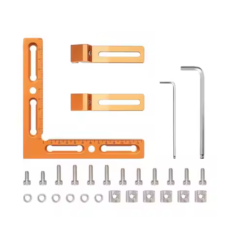 A76K CNC Workpiece Positioning Fixture, CNC Vise/CNC Clamps For T-Slot & Perforated Tables - Engravi
