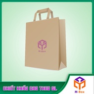 Mb - kraft Paper Bag - Cement Paper Bag With Paper Strap 100gsm - 120gsm