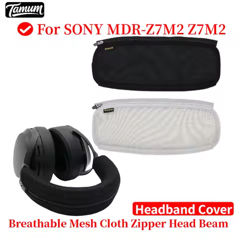 Comfortable Headband Cushion Replacement For SONY MDR-Z7M2 Z7M2 Headphones Head Beam Sleeve Cover