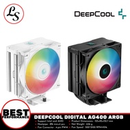 DEEPCOOL CPU COOLER AG400 Digital ARGB Single Fan