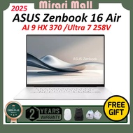 ASUS Zenbook 16 Air Laptop UM5606/ASUS Zenbook S16/ASUS  AMD Ryzen™ AI 9 HX 370 ASUS Zenbook Laptop 