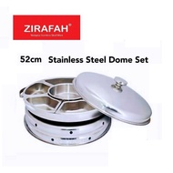 52cm Stainless steel Dome set / kenduri dome set chafing dish buffet