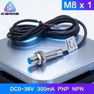 M8 Magnetic Proximity Switch Sensor GHG8-10A Two-Wire Normally Open 0-24V GHG8-10A2