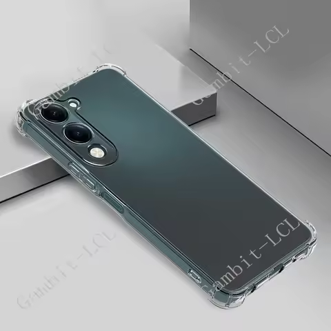 Anti-Falling Case For Vivo Y29s 5G Y04 2025 VivoY04 VivoY29s 6.74" Soft TPU Original Shockproof Back