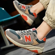 New Boonlrr【Official】NB580 เทรนด์รองเท้ากีฬาผู้ชายคู่ N-word รองเท้ารองเท้าวิ่งลำลองผู้หญิง New Boon