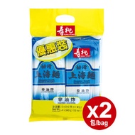 壽桃牌 - 壽桃幼滑上海麵優惠裝4包裝 x 2 (8包)