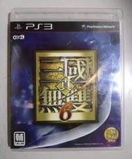 中文版PS3遊戲光碟-真三國無雙6(盒書全)