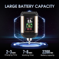AMBITION rechargeable battery (2200mAh) - Duration 7-8 hours
