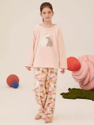 女童法蘭絨北極熊睡衣家居服套裝