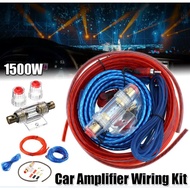 Car Kit 8GA/6GA/4GA Amplifier Amp Audio Sound Speaker Woofer Cable Wire+Power Line Suit