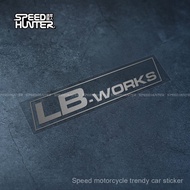 Car Decoration LB WORKS Wide Body Modified Sticker Car Sticker