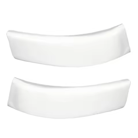 Trim For Ford Super Duty F-250 F-350 1999-2007 Corner Roof Molding Trim White For Cabs YC3Z-2551729-