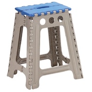 [特價]45cm止滑摺合椅 藍色