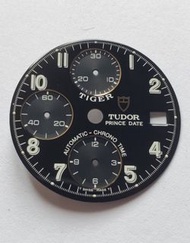 Tudor Prince Date Tiger Wood Black Chronograph Dial