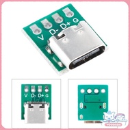 Yoo USB 3 1 Type C Connector Repair Replacement Adapter Test PCB Board Adapter DIY 16 Pin Micro USB Connector Socket