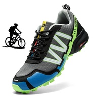 MTB Cycling Shoes Zapatillas Ciclismo Men Motorcycle Shoes Oxford Cloth Waterproof Bicycle Shoes Outdoor Hiking Sneakers Winter