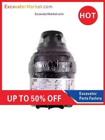 Excavator Parts For Fleetguard Oil Filter Lf17356 Is Suitable For The Foton Omac Cummins Cummins 2.8