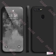 Case for OPPO F9 , Solid Color OPPO F9 Simple Plain Color Anti Drop Silicone Protective Cover