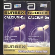 Promo Surbex Calcium D3 Twinpack  60 tablet x 2  ..