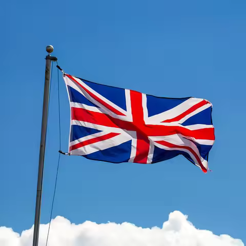 5 Pcs/lot The United Kingdom of Great Britain and Northern Ireland Flag 90x150cm United Kingdom Nati