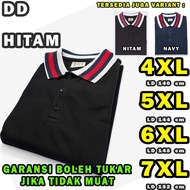 KATUN T-shirt plain ribPOLO for men, jumbo BIG size oversize regular regular standard casual formal 