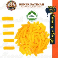 300G/500G/1KG Mantap Mango Gummy/ Gula Manga Kenyal Halal/ Vegan