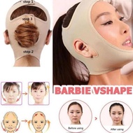 V shape Muka Jenis kain, Topeng pembentuk Muka V shape macam barbie, mudah digunakan, tidak sakit, s